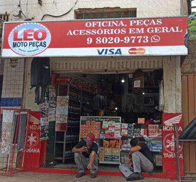 oficina Léo Moto Peças em Sabará