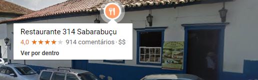 Restaurante 314 Sabarabuçu - EM Sabará