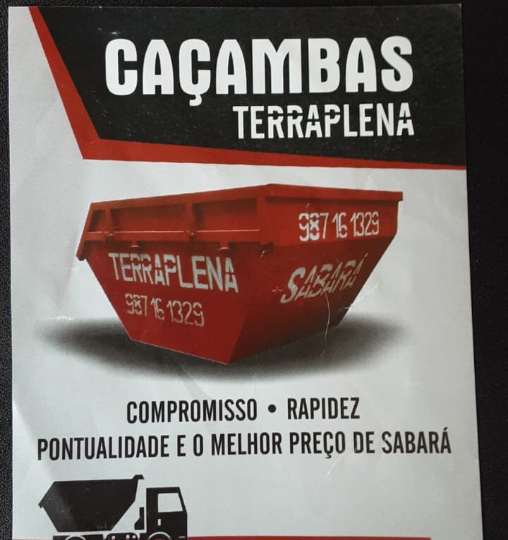 Caçamba Terraplena - EM Sabará