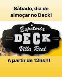 Deck Villa Real Espetaria em Sabará