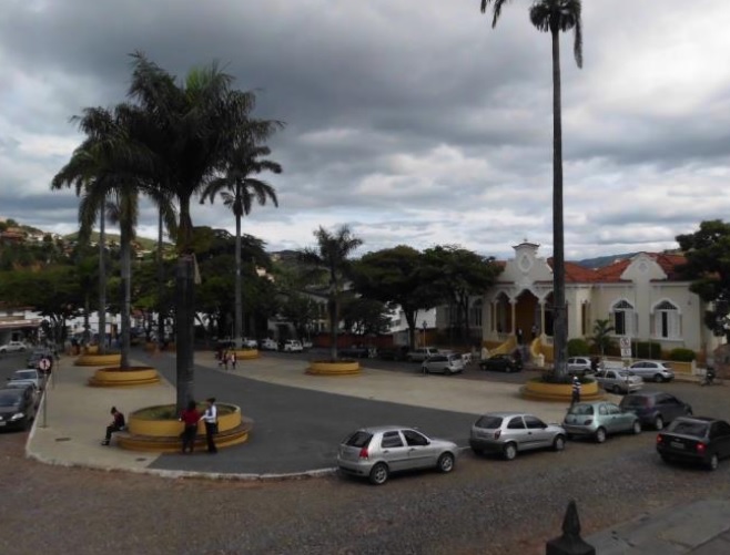 Praça Melo Viana - Centro de Sabará - MG