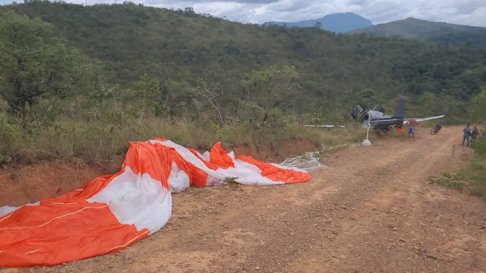 Monomotor com bebê recém-nascido cai em Sabará após pane!