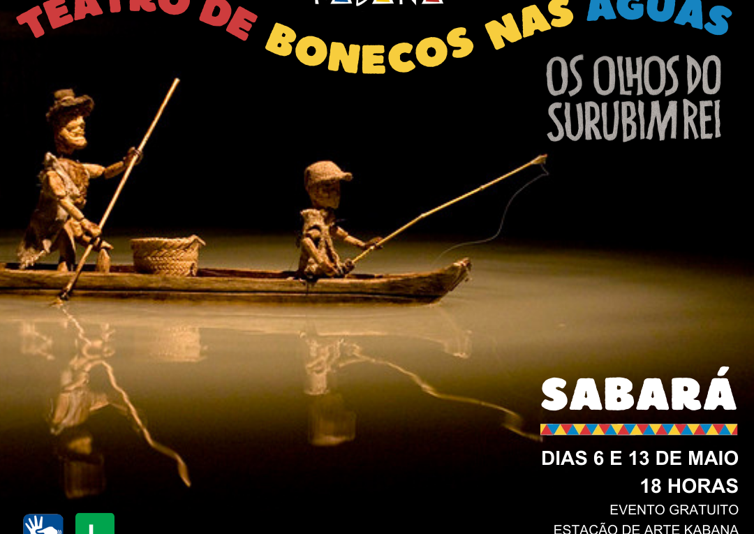 Teatro de bonecos nas águas, um espetáculo para toda a família!