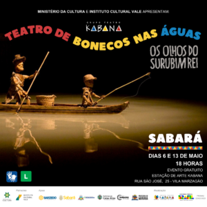 Teatro de bonecos nas águas, um espetáculo para toda a família!