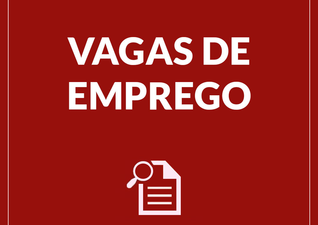 Sine disponibiliza 18 vagas de emprego em Sabará