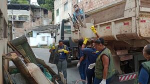 Prefeitura de Sabará já recolheu mais de 1.500 toneladas de materiais inservíveis em mutirões de limpeza contra dengue