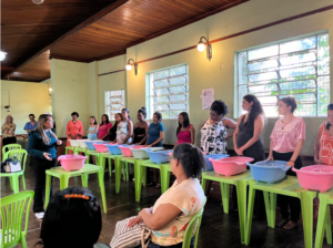 SAÚDE: PREFEITURA DE SABARÁ REALIZA CURSO PARA GESTANTES EM PARCERIA COM A SANTA CASA DE BH E VOLUNTÁRIAS