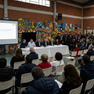 MPMG realiza reunião com moradores do bairro Vitória sobre construção de moradias populares