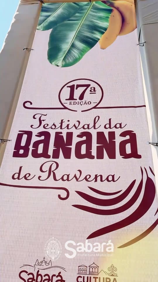 Festival da Banana celebra gastronomia, cultura e tradição em Ravena, distrito de Sabará